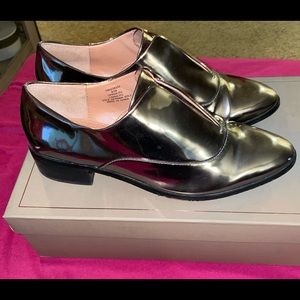 Gunmetal BCBG loafers